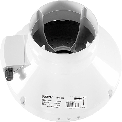 BPX 150 I AC KANAL TİPİ PLASTİK RADYAL FANLAR